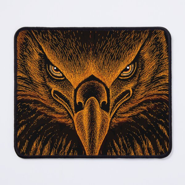 Item preview, AWESOME INTENSE EAGLE PORTRAIT copper designed and sold by THE AMERICAN TEEVANGELIST.
