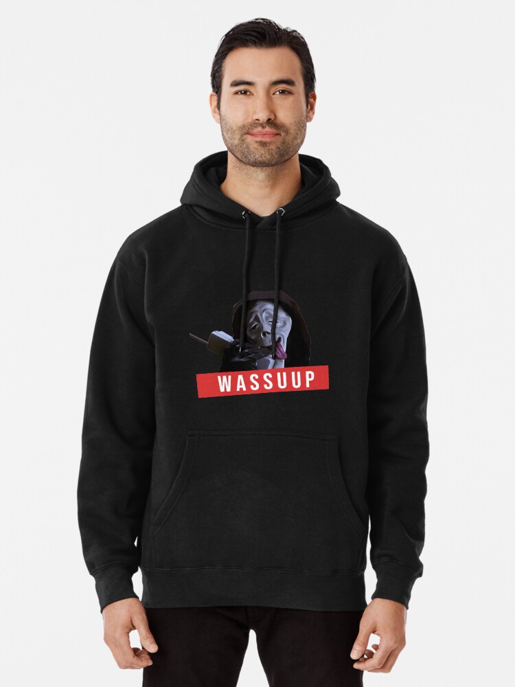 Wassup Scream Scary Movie Fun Classic T Shirt Pullover Hoodie for Sale by pennysarabb Redbubble