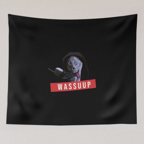 Item preview, Wassup Scream Scary Movie Fun Classic T-Shirt designed and sold by pennysarabb.