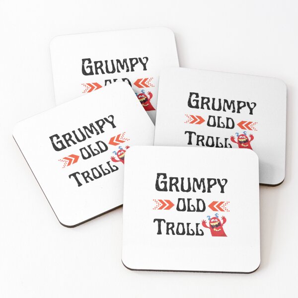 Item preview, Grumpy old troll  designed and sold by RusticCreation.
