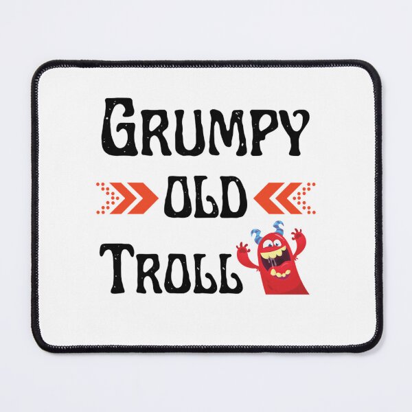 Item preview, Grumpy old troll  designed and sold by RusticCreation.