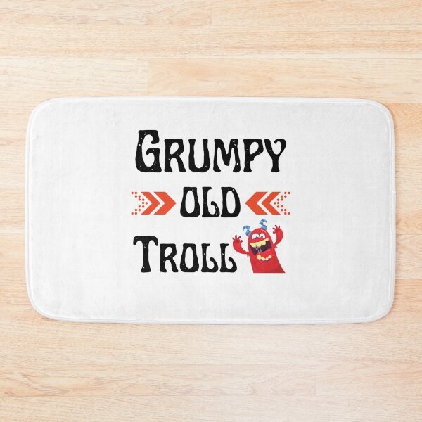 Item preview, Grumpy old troll  designed and sold by RusticCreation.