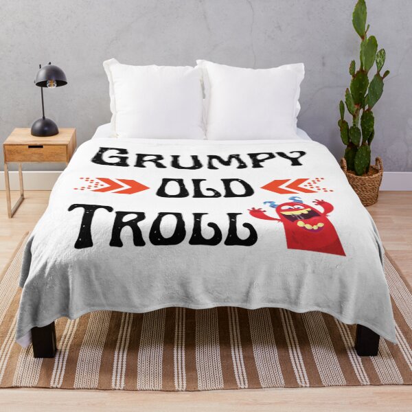 Item preview, Grumpy old troll  designed and sold by RusticCreation.