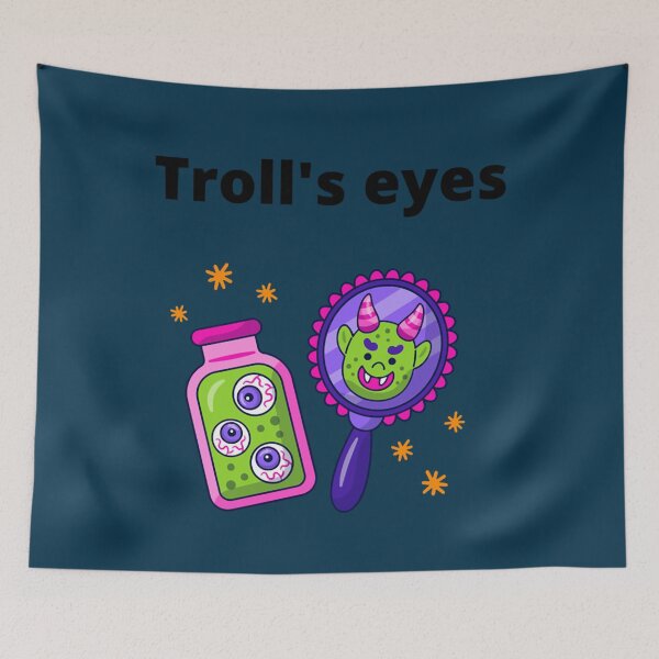 Item preview, Grumpy old troll  designed and sold by RusticCreation.