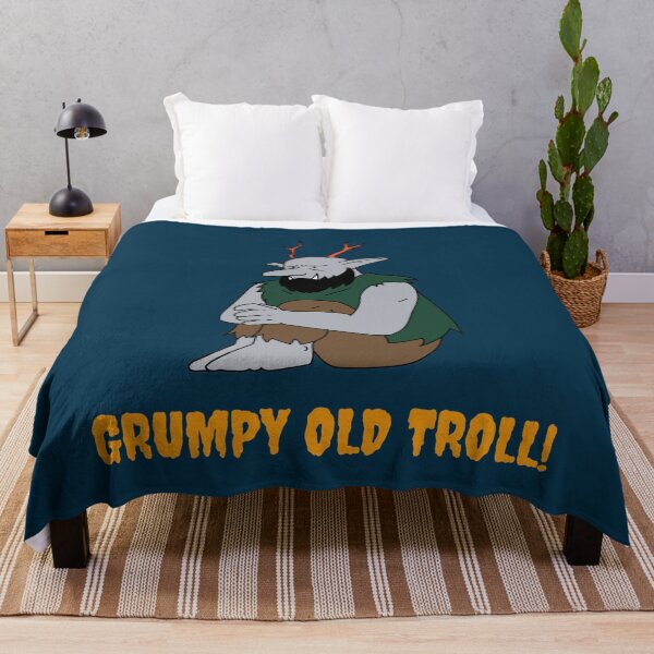 Item preview, grumpy old troll  designed and sold by RusticCreation.