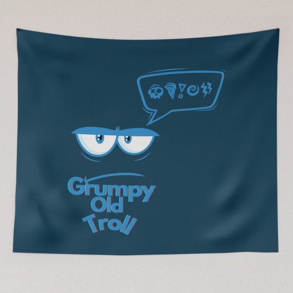 Item preview, Grumpy Old Troll  designed and sold by RusticCreation.