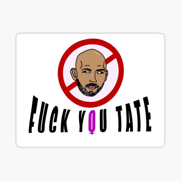 "ANDREW TATE" Sticker for Sale by kayuela Redbubble