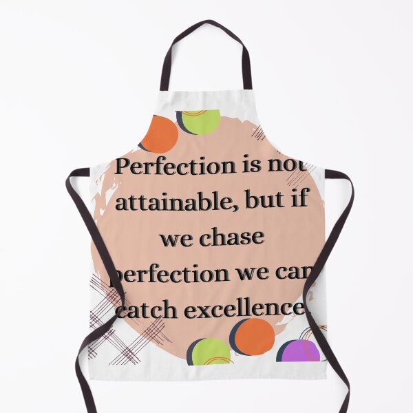 Item preview, Perfection, excellence, inspiring quotes, circle, stylish fonts designed and sold by Ellecher23.