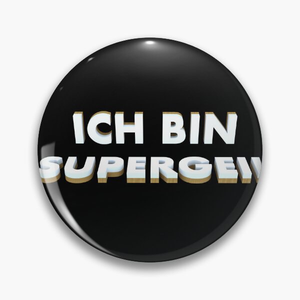 Item preview, Ich bin Supergeil German Slang designed and sold by UniqueDesignHub.
