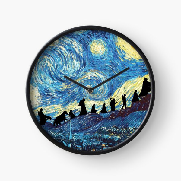 Starry Night Clock