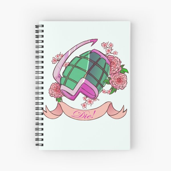 Soft Explosions Spiral Notebook