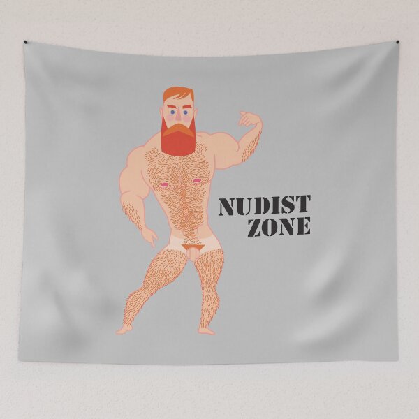 Item preview, Nudist Zone designed and sold by ivocaralhactus.