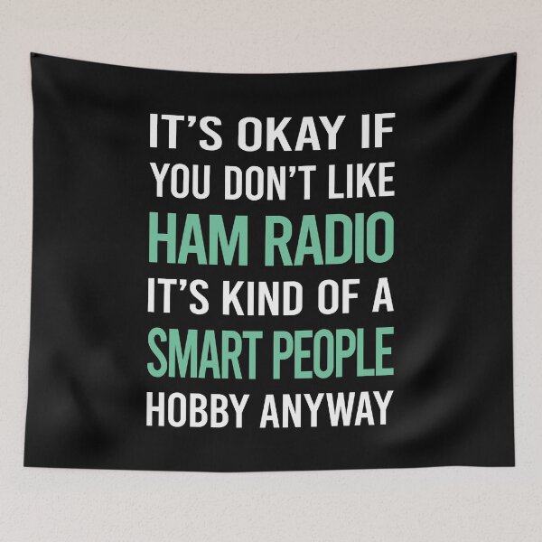 Item preview, Smart People Hobby Ham Radio Amateur Radio designed and sold by RonaldEwing4782.