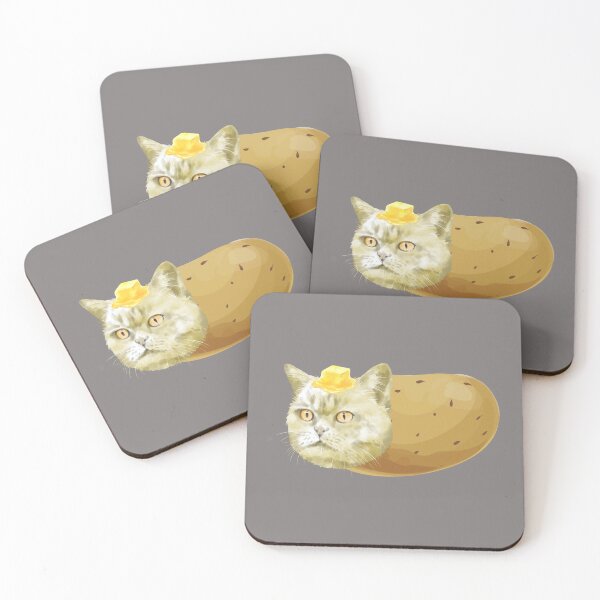Item preview, Cute Cat Pun - Catato designed and sold by TheMerchPeddler.