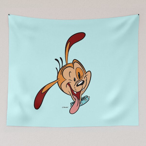 Item preview, Puppy's Smiling Face Color Retro 40s Cartoon Style designed and sold by skullislandprod.
