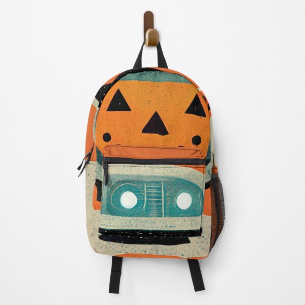 Item preview, Retro Halloween Robot 001 • Cute Custom Kids Halloween Art Series designed and sold by Lulus-Art.