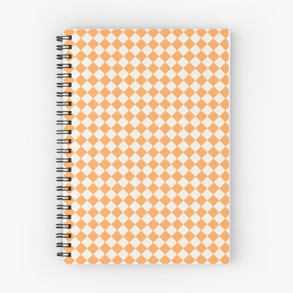Item preview, Diamond Checkers Orange designed and sold by skpersephone.