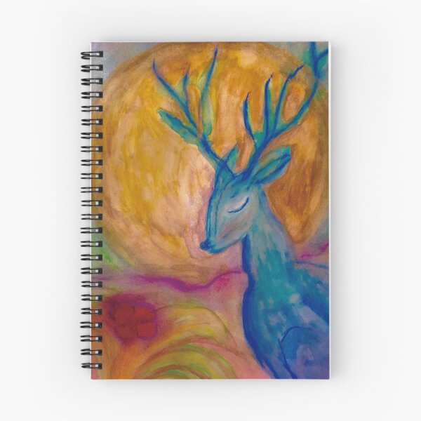 Item preview, Kayumari Blue Deer designed and sold by PaulinaGuerrero.