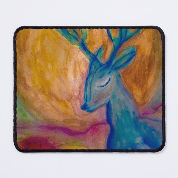Item preview, Kayumari Blue Deer designed and sold by PaulinaGuerrero.