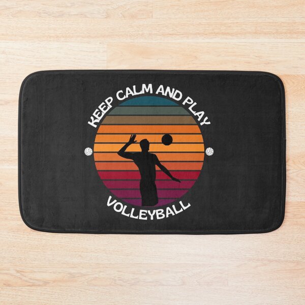 Item preview, Keep Calm And Play Volleyball(Volleyball) designed and sold by Jalib.