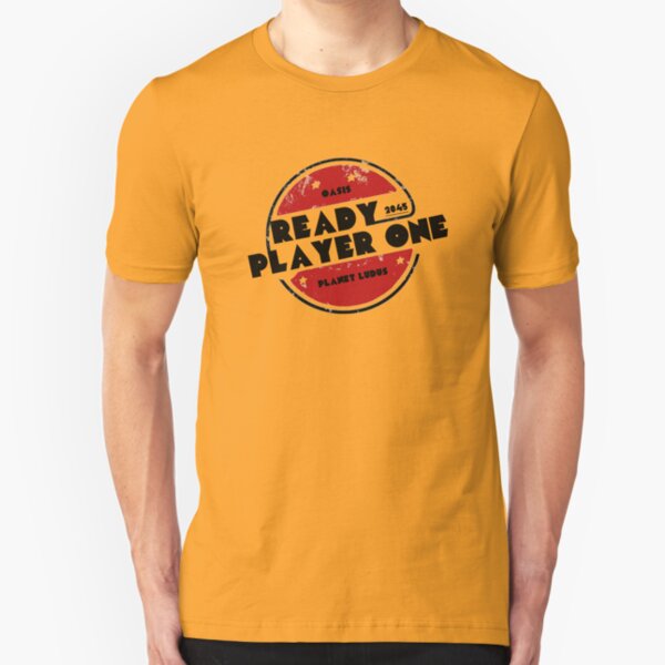 Ready Player One Logo Ludus 2045 Slim Fit T-Shirt