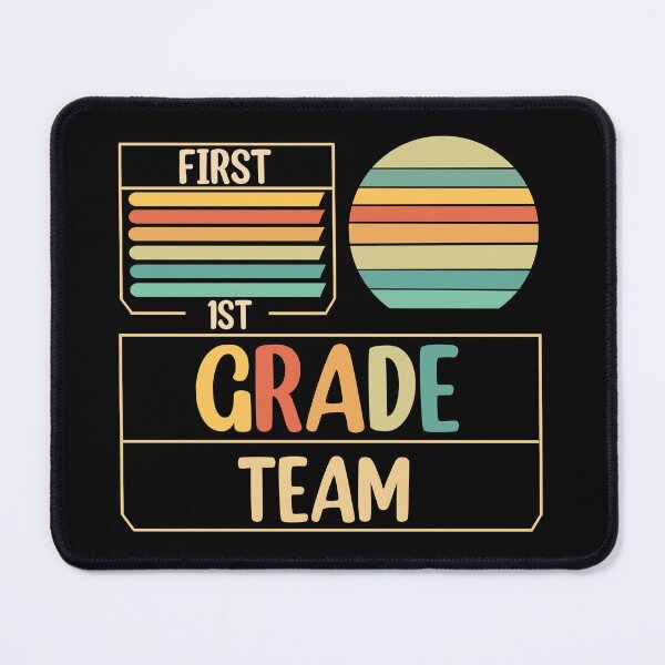 Item preview, 1st Grade Team Retro Groovy Teacher Happy 1st Day Of School  designed and sold by Rami Khalifah.