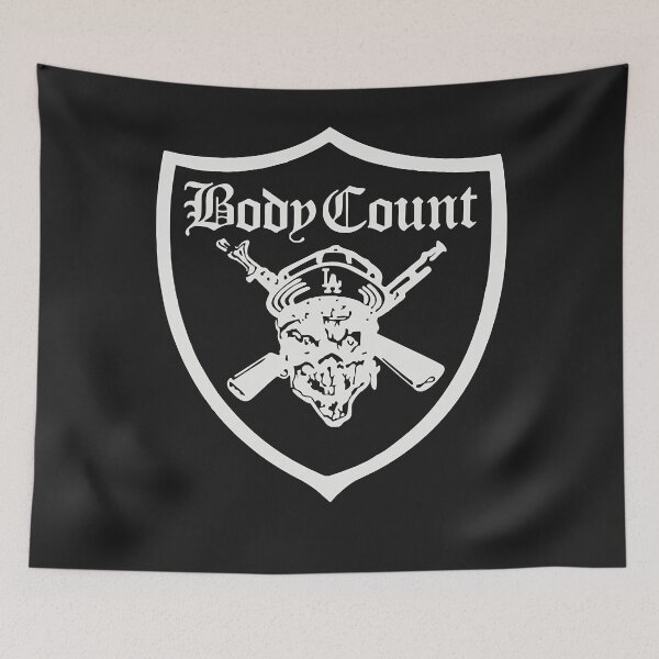 Item preview, Best seller body count logo merchandise designed and sold by EmmaBurns67.