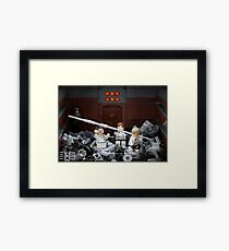 Death Star Trash Compactor Framed Print