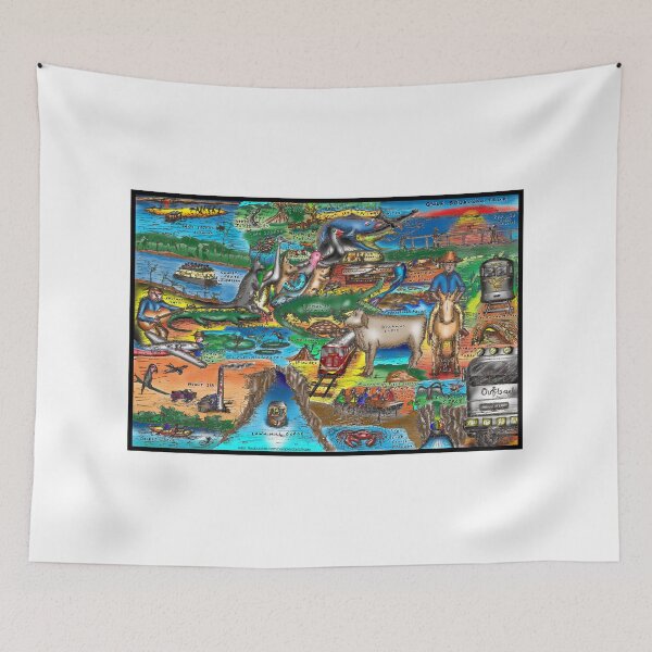 Item preview, Australia - Gulf Savannah Land designed and sold by davidfraser.