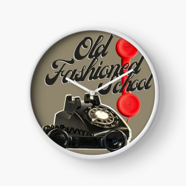 Item preview, old Fashioned school - old telephone  designed and sold by SpiralStairShop.