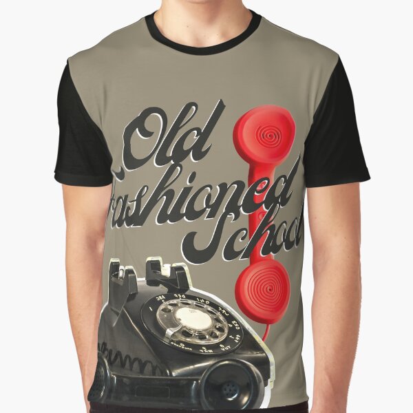 Item preview, old Fashioned school - old telephone  designed and sold by SpiralStairShop.