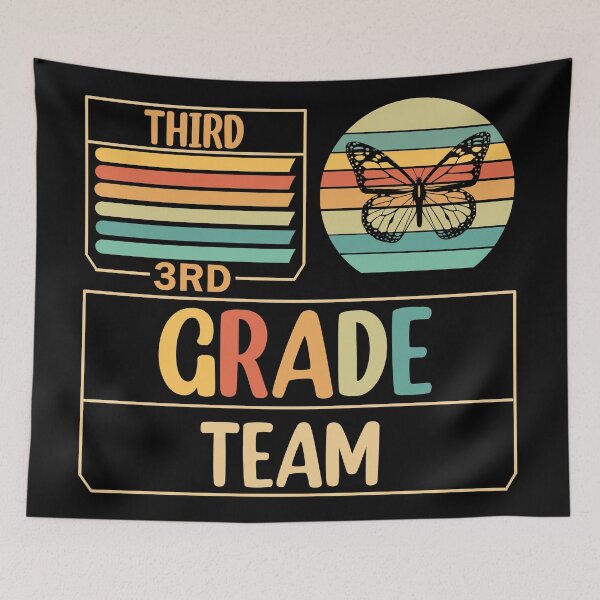 Item preview, 3rd Grade Team Retro Groovy Teacher Happy 1st Day Of School  designed and sold by Rami Khalifah.
