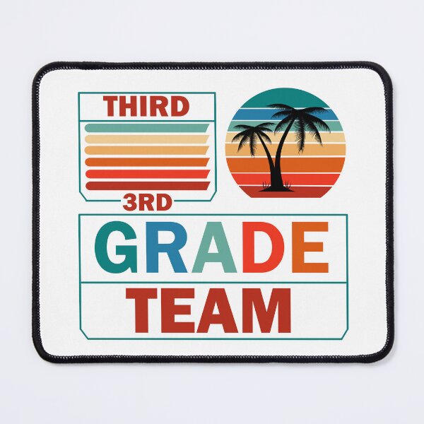 Item preview, 3rd Grade Team Retro Groovy Teacher Happy 1st Day Of School  designed and sold by Rami Khalifah.