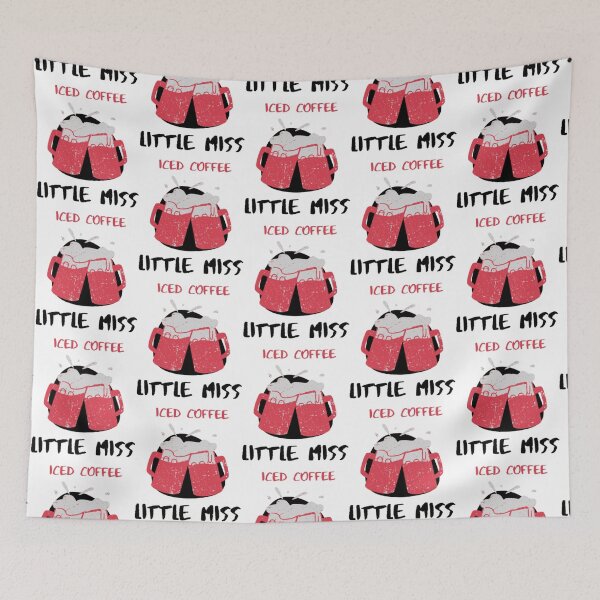 Item preview, Little Miss Iced Coffee  designed and sold by LittleRosieUSD.