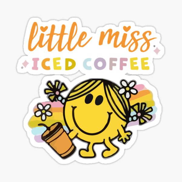 Item preview, Little Miss Iced Coffee All Year Long        designed and sold by LittleRosieUSD.