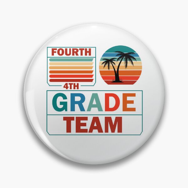 Item preview, 4th Grade Team Retro Groovy Teacher Happy 1st Day Of School  designed and sold by Rami Khalifah.