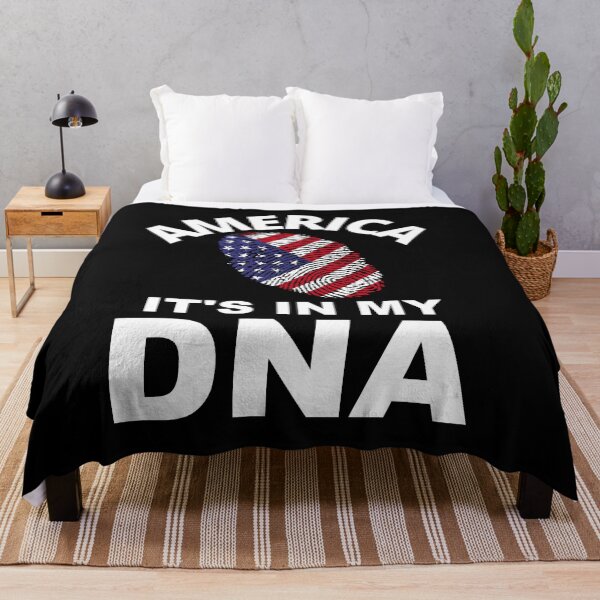 Item preview, It's in my DNA Fingerprint USA America United States July 4 designed and sold by Draculaura2009.