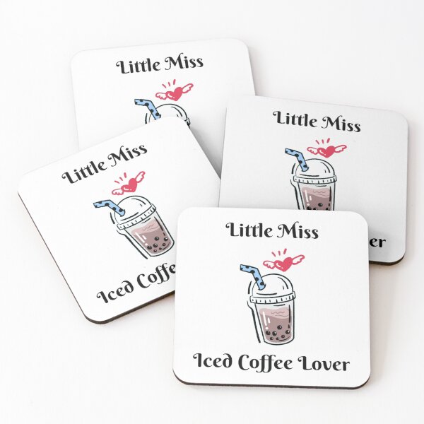Artikelvorschau, Little Miss Iced Coffee Lover entworfen und verkauft von LittleRosieUSD.