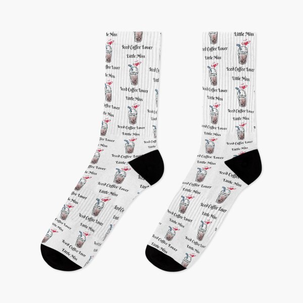Item preview, Little Miss Iced Coffee Lover   designed and sold by LittleRosieUSD.