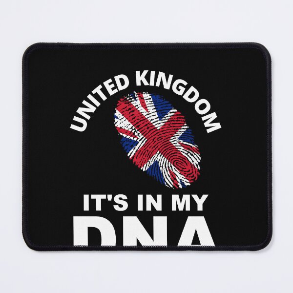 Item preview, It's in my DNA Fingerprint England UK United Kingdom Flag designed and sold by Draculaura2009.