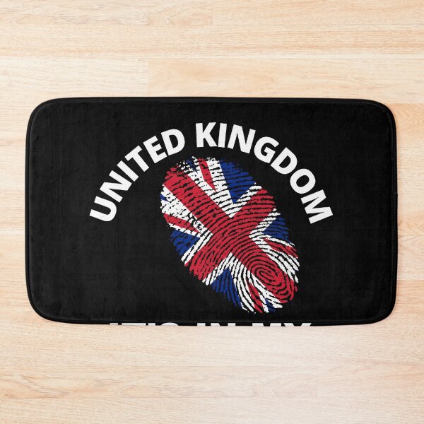 Item preview, It's in my DNA Fingerprint England UK United Kingdom Flag designed and sold by Draculaura2009.