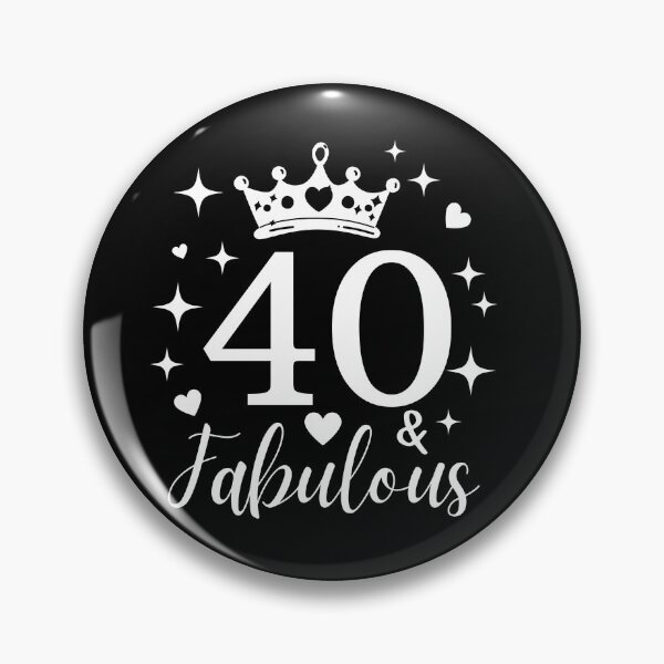 Item preview, 40th birthday. designed and sold by DIDAKU.