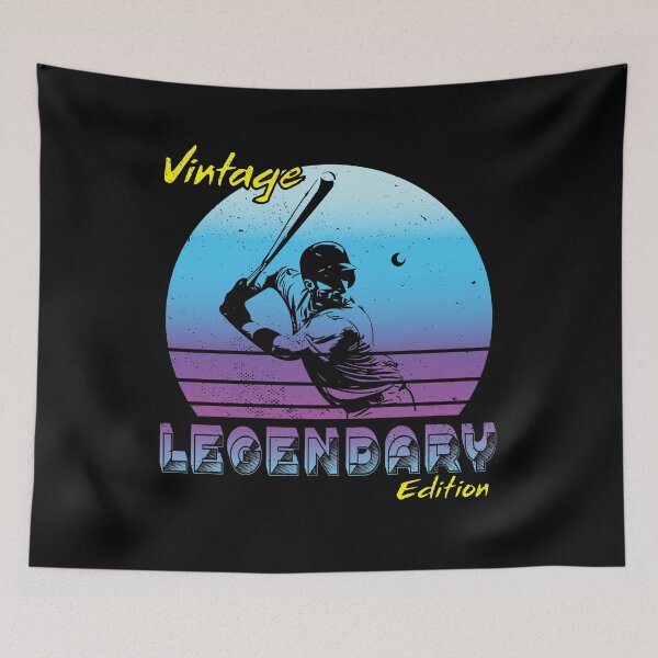 Item preview, Vintage Themed Design Legendary Edition Baseball designed and sold by HiruK.
