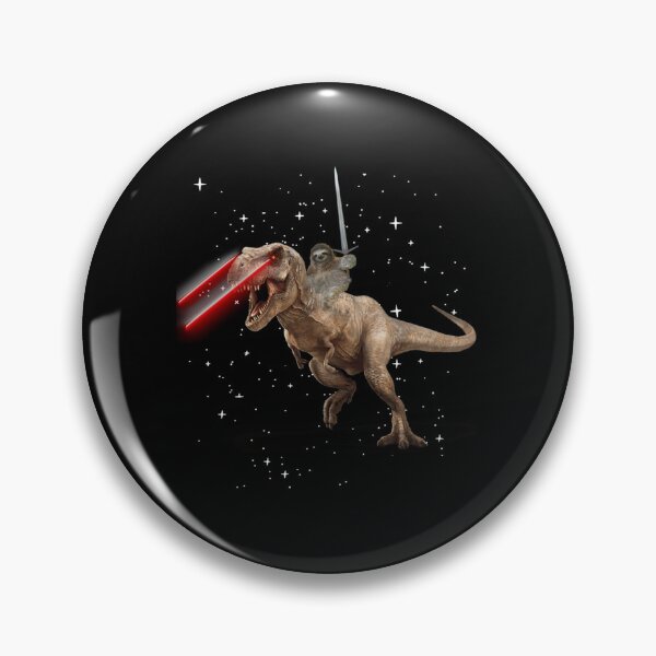 Item preview, Sloth With a Claymore Riding a T-rex Anime Manga Gift Fan designed and sold by KocsisRamona.