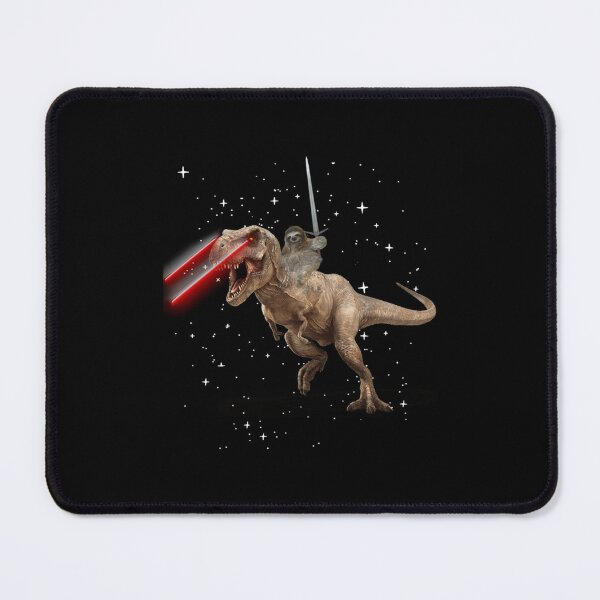 Item preview, Sloth With a Claymore Riding a T-rex Anime Manga Gift Fan designed and sold by KocsisRamona.