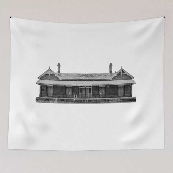 Item preview, Outback Australian Railway Station designed and sold by Quin Hayes.