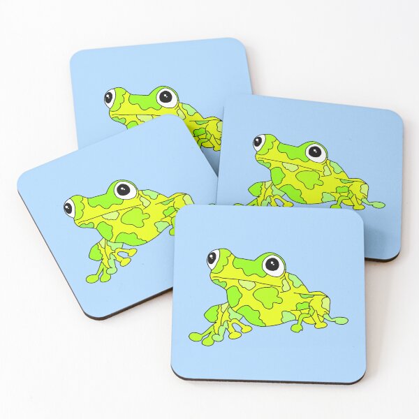 Item preview, Green frog designed and sold by Art by Veya.