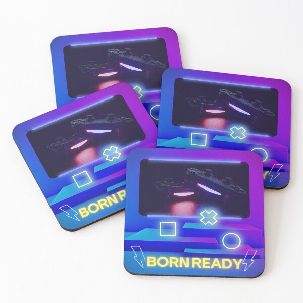 Item preview, Born Ready, Gamer Stuff, joystick, Clothing, Pillow, Tote, Mouse Pad, Desk Mat, Pouche, Laptop Skin, Sleeves, Print, Card, Poster, Mug, Scarve, Acrylic Block, Coaster, Bath Mat, Canva, Sleeveless Top, designed and sold by SpiralStairShop.