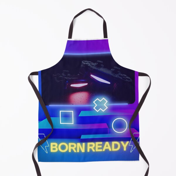 Item preview, Born Ready, Gamer Stuff, joystick, Clothing, Pillow, Tote, Mouse Pad, Desk Mat, Pouche, Laptop Skin, Sleeves, Print, Card, Poster, Mug, Scarve, Acrylic Block, Coaster, Bath Mat, Canva, Sleeveless Top, designed and sold by SpiralStairShop.