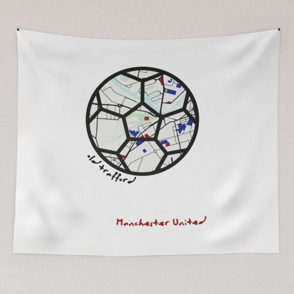 Item preview, Old Trafford Manchester United Stadium Map designed and sold by martinnarko.